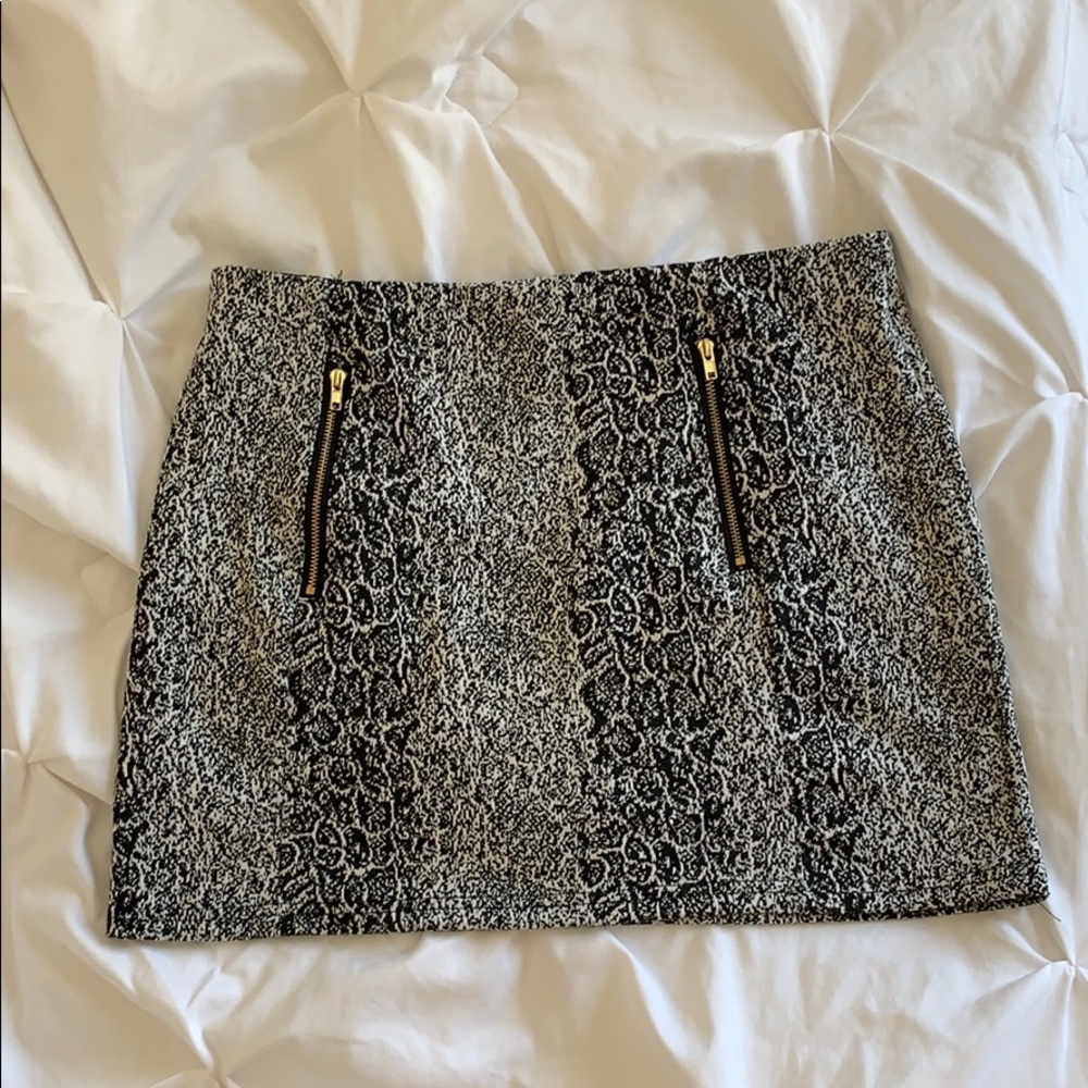 LF Snakeskin Skirt